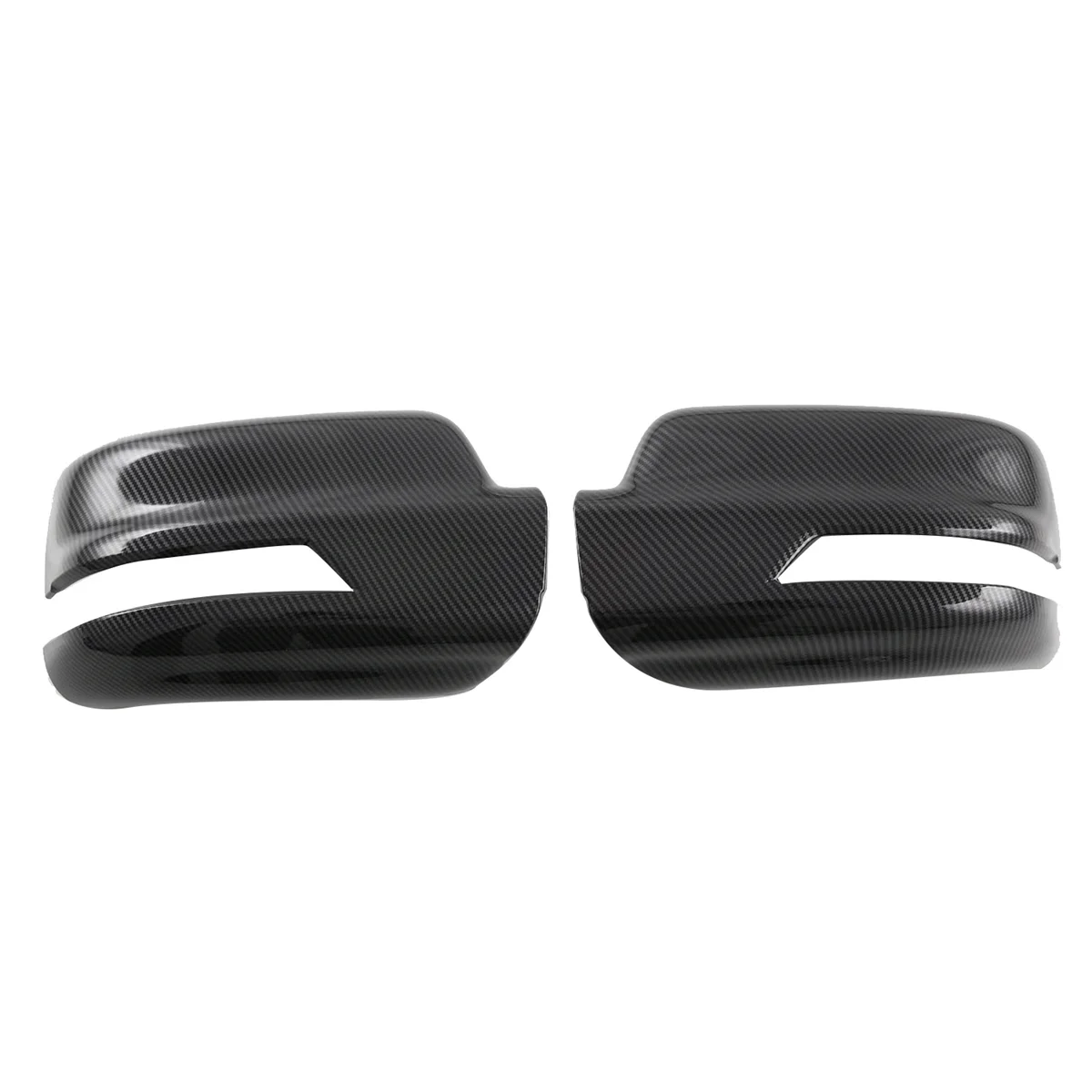 1Pair Car Rearview Mirror Cover Trim for Dodge Ram 1500 TRX T-Rex 2023 Side Wing Rear Mirror Caps Carbon Fiber