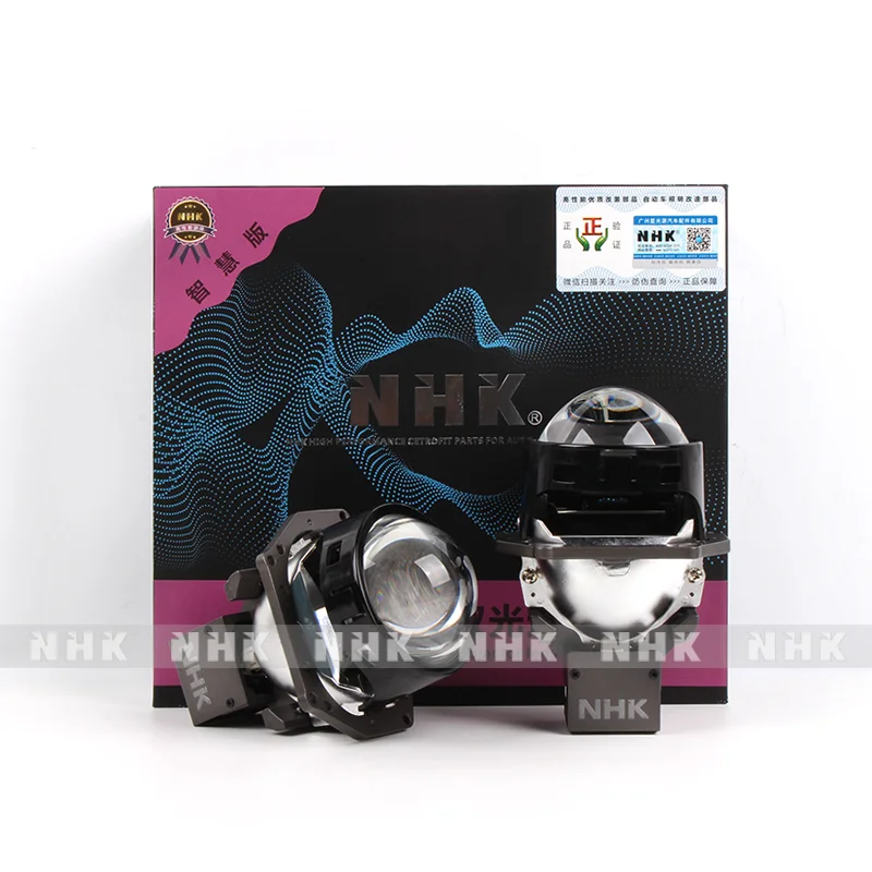 

NHK Bi-LED Projector Intelligent Version 3.0inch LHD Low Beam 45W High Beam 55W 5500K LED Auto Headlight Car Accessories