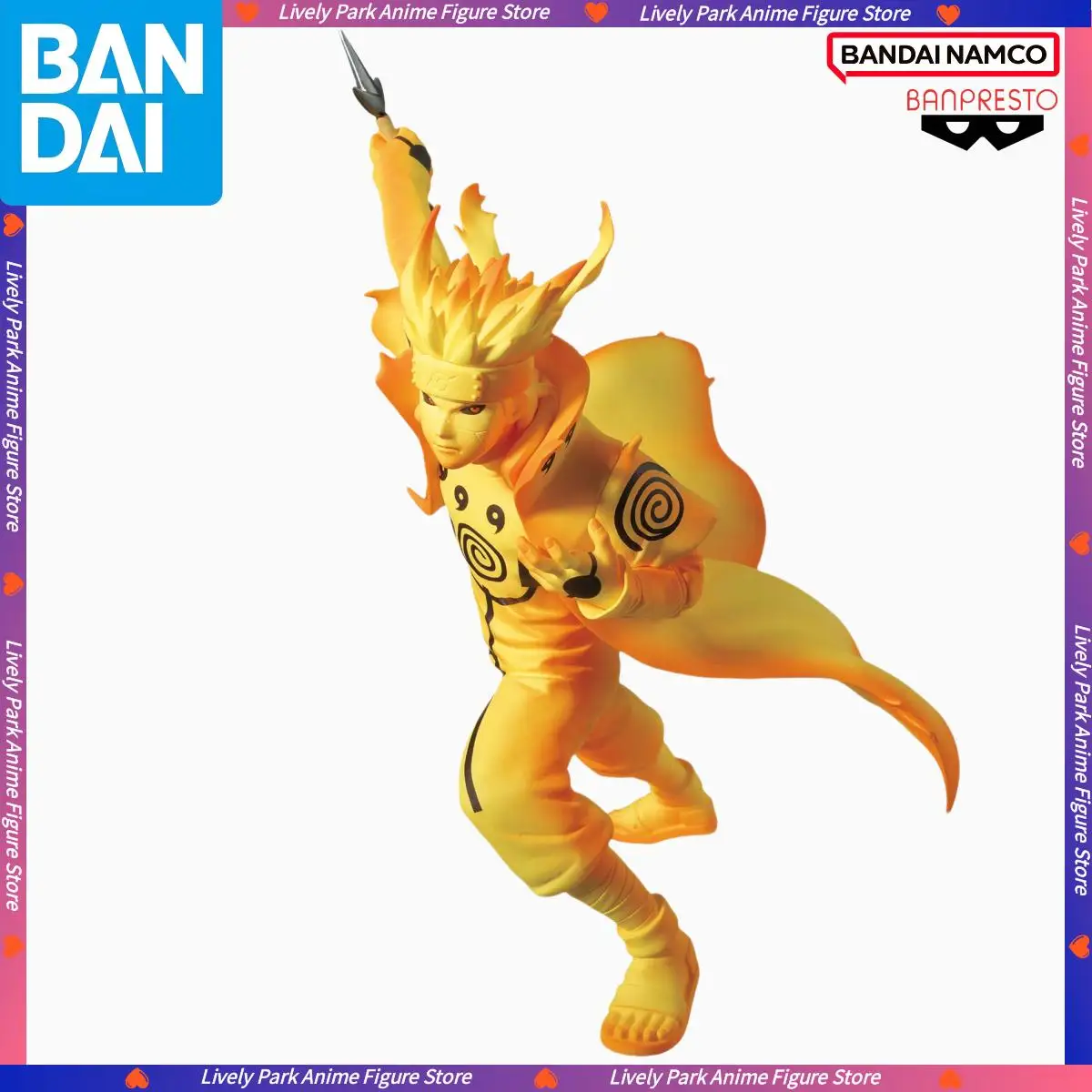 BANDAI Originele NARUTO TRILLINGSTERREN NAMIKAZE MINATO Anime Actie Toy Figures Kinderen Pop Standbeeld Model Desktop Ornament Gift