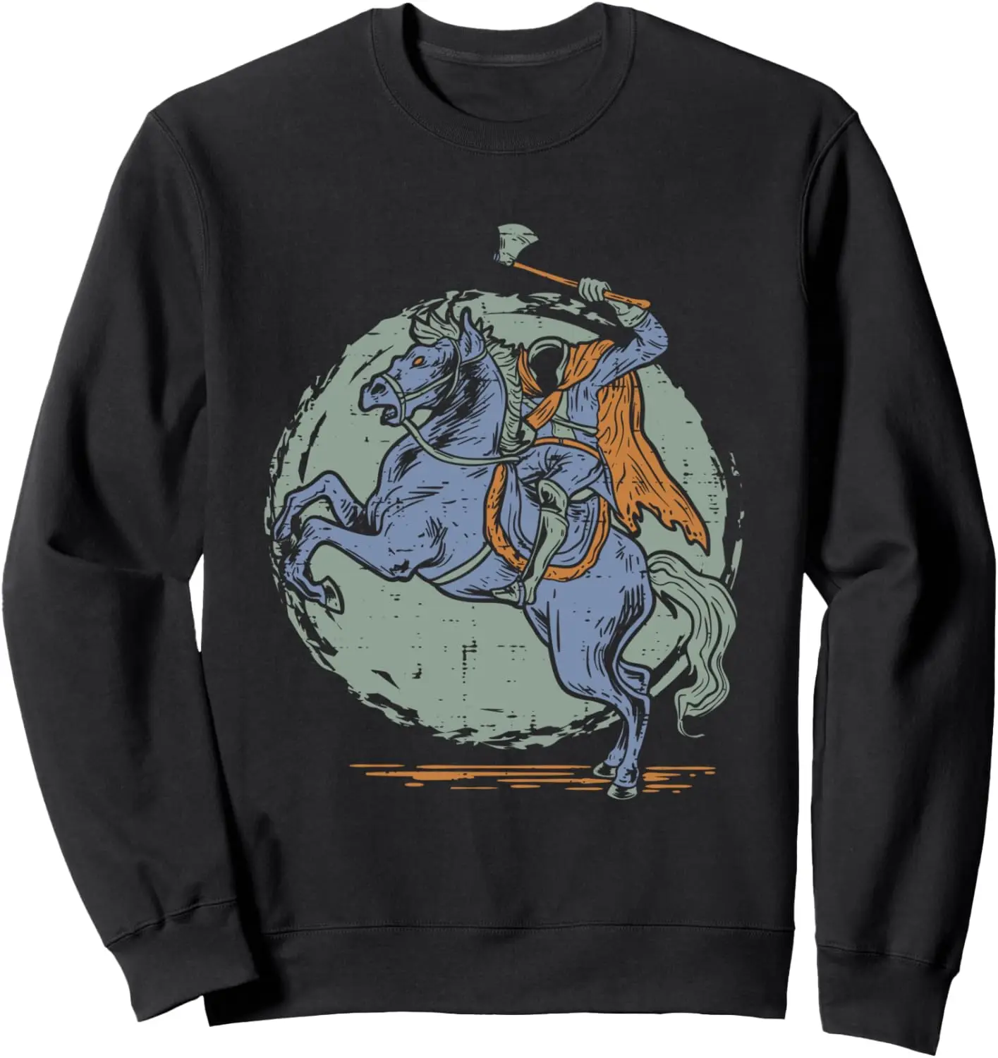 Headless Horsemen Spooky Scary Happy Halloween Sweatshirt