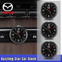 Car Interior Parts Mini Clock Watch Auto Electronic Quartz Watch For Mazda 2 5 323 Demio CX3 CX5 CX30 Atenza Axela MX3 MX5 RX8