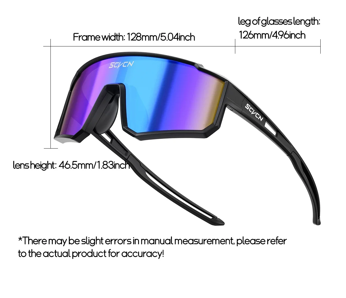 SCVCN Kinder Mode-Sonnenbrille Photochrom UV400 Baseball-Brille Fahrradbrille für Jungen Mädchen Camping Wandern Eyewear 2026 – Detail 18