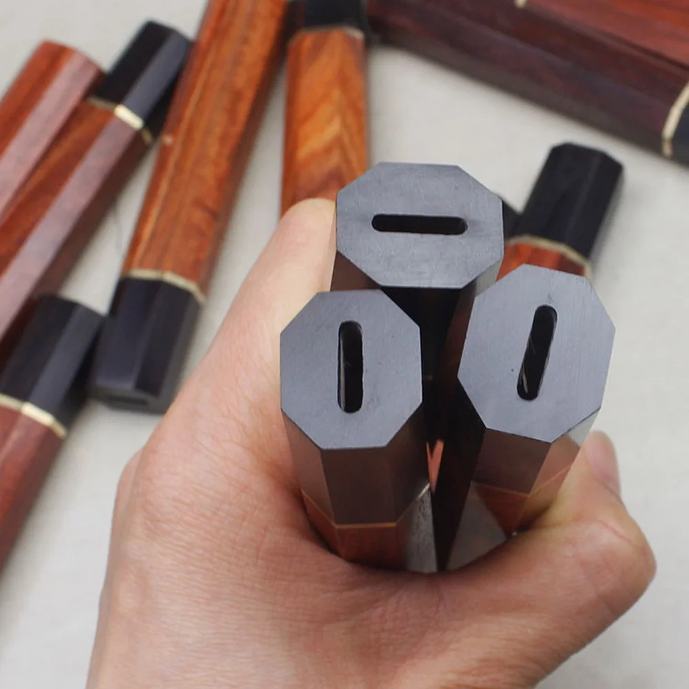 Octagonal Knife Handle DIY Japanese Chef Kitchen Making Details Natural Accessories ECO Knives Vintage Friendly Wood Handle
