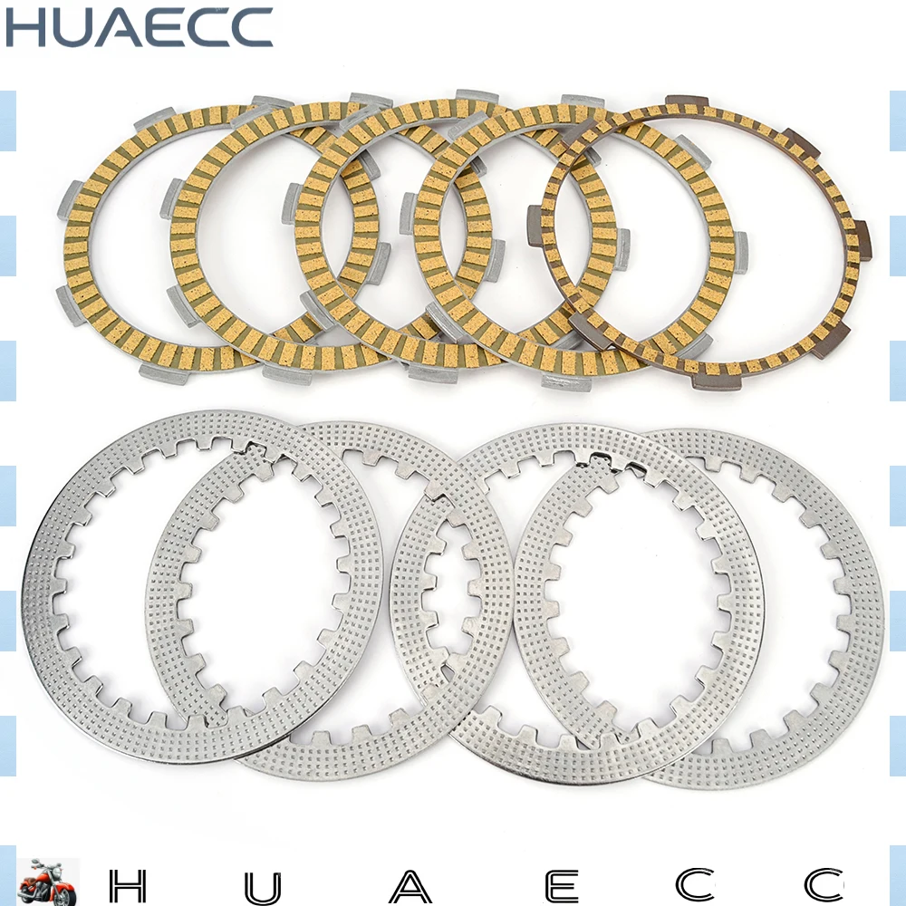 Clutch Friction Steel Plates Disc for Honda CRF230 CRF230L CRF230M Supermoto FTR223 MC34 XL230 NC36 22201-KBG-A00 22201-KBW-900