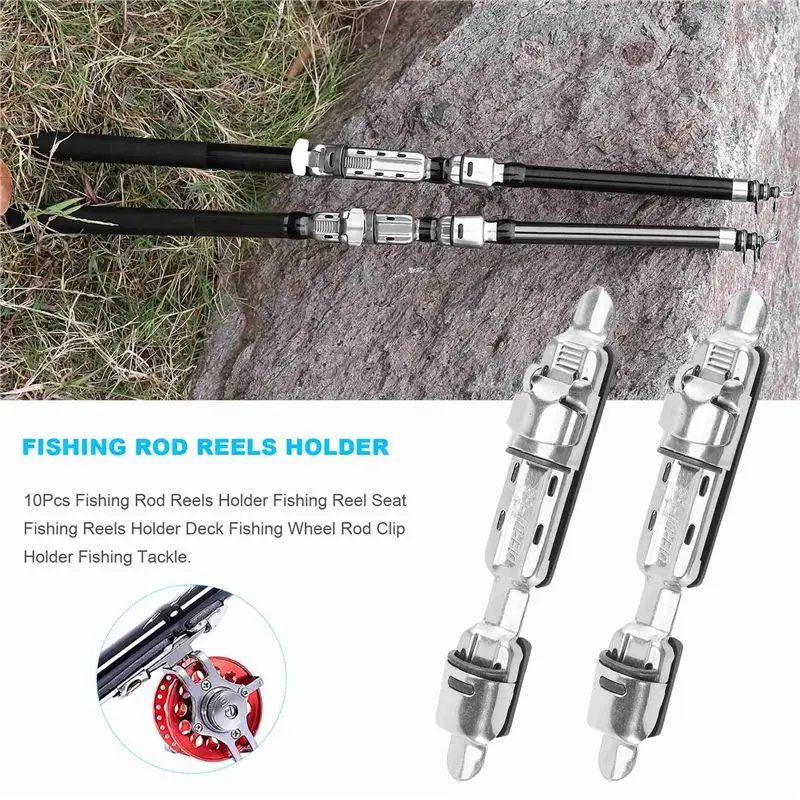 ABPF 10Pcs Fishing Rod Reels H - Fishing Rod Holder review and price
