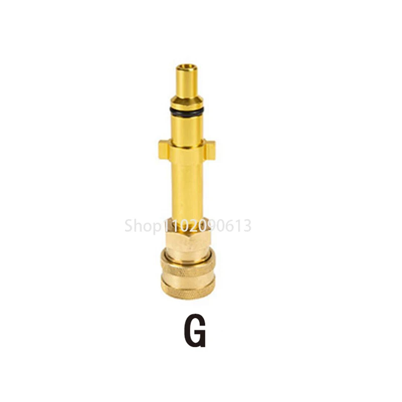 Snelkoppeling Voor Hogedrukreiniger 1/4 "Naar Spuitpistool Toverstaf Lans Bajonetadapter 1/4" Snelkoppelingsmontage Voor Karcher