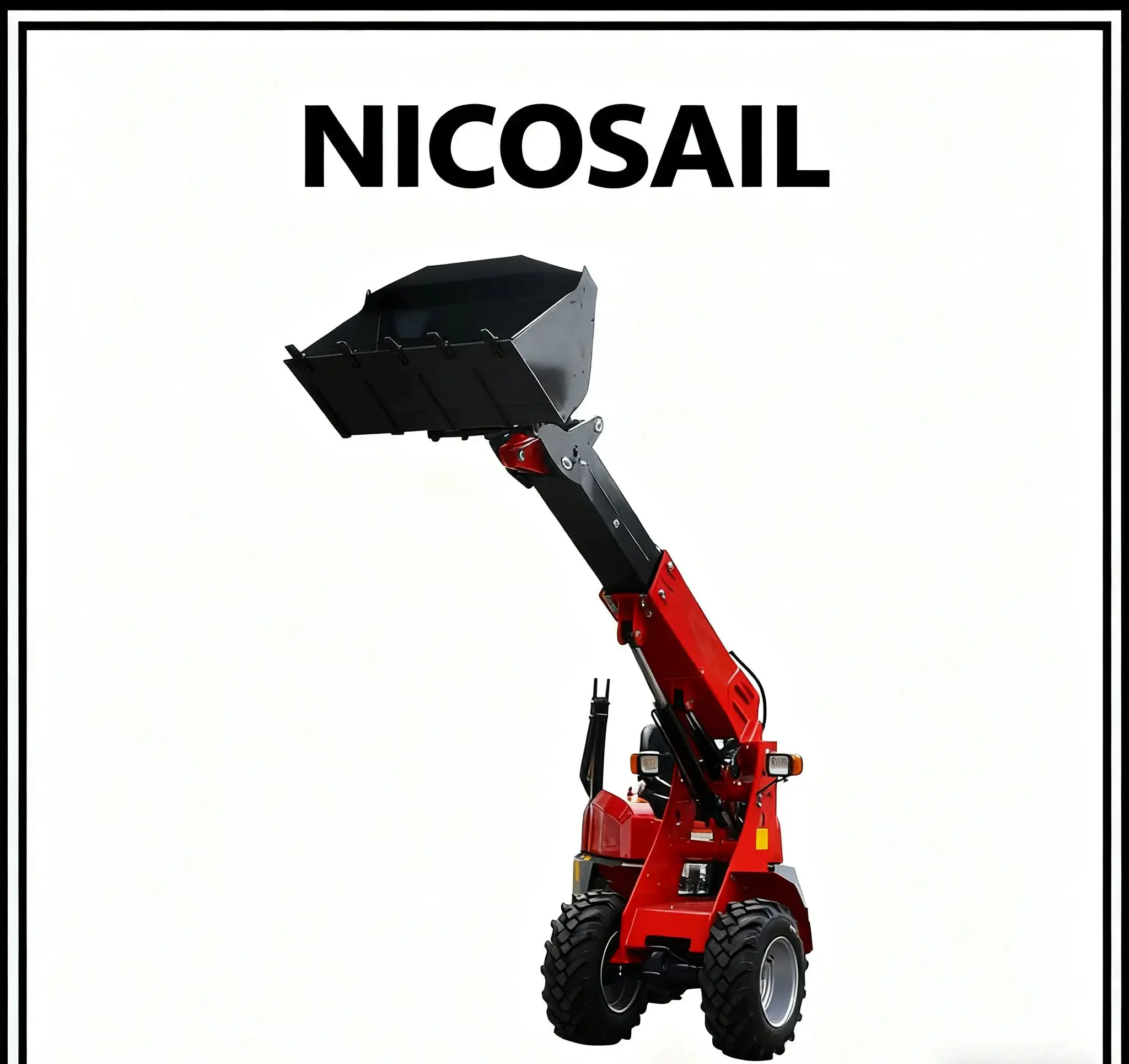 EPA CE approved mini wheel loader drives high-quality compact mini loaders for agriculture