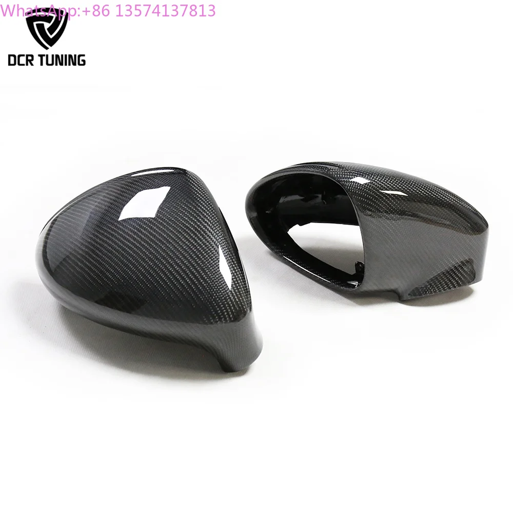 

For Porsche 970 LHD 2010-2016 Carbon Fiber Door Mirror Cover Stylish Side Mirror Casing Replacement for 2010-2016 Car