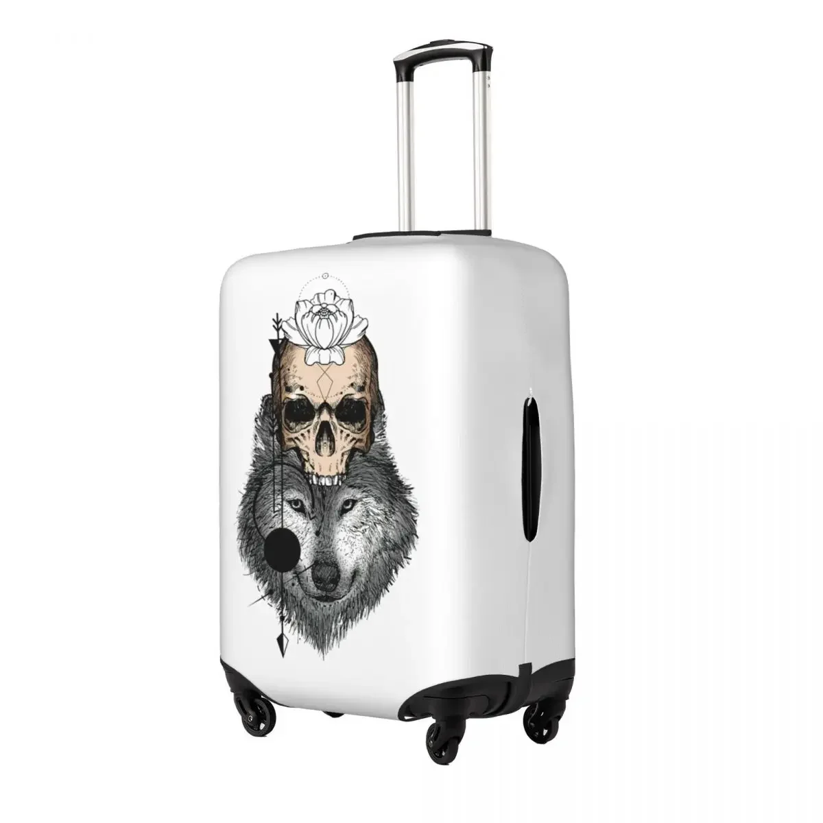 Wolf Premium Print Luggage Protective Dust Covers Elastic Waterproof 18-32inch Suitcase Cover Travel Accessories