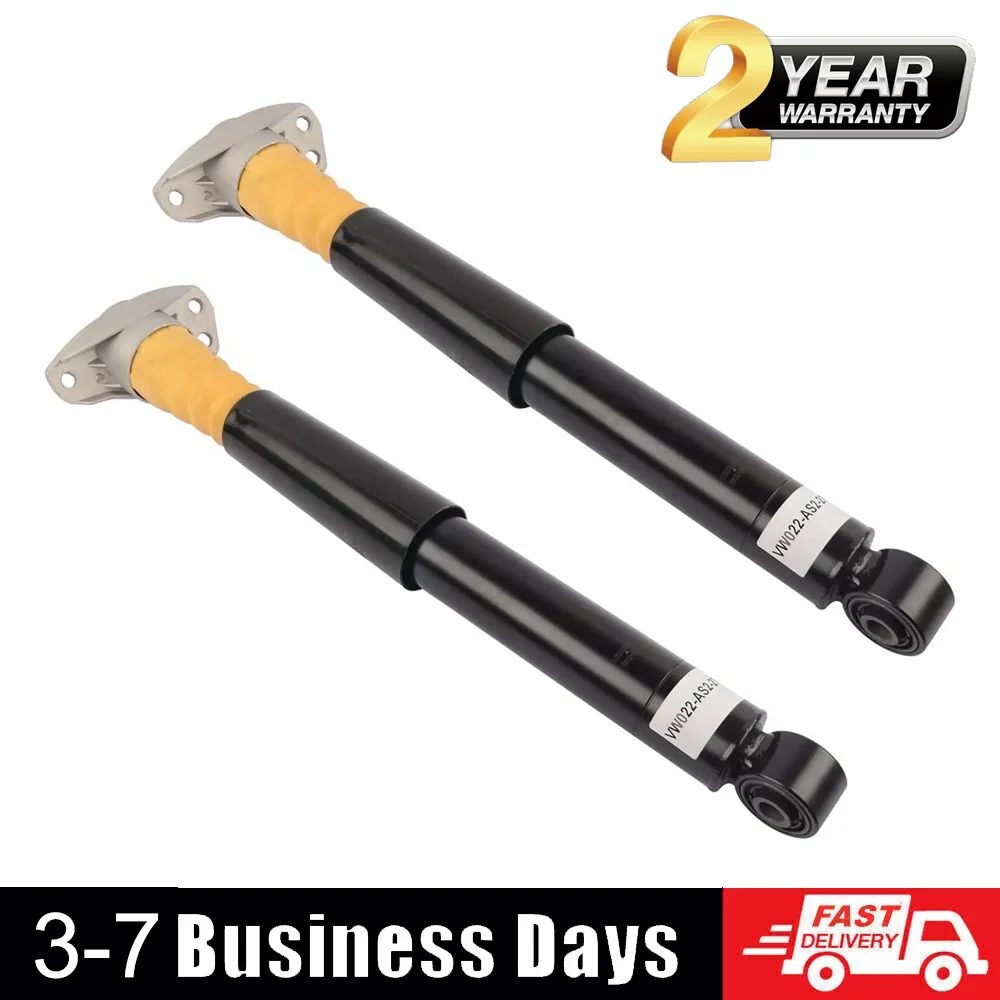 Pair Rear Shock Absorbers For Audi TT MKII TTS TTRS FWD Magnetic Ride 2007-2015