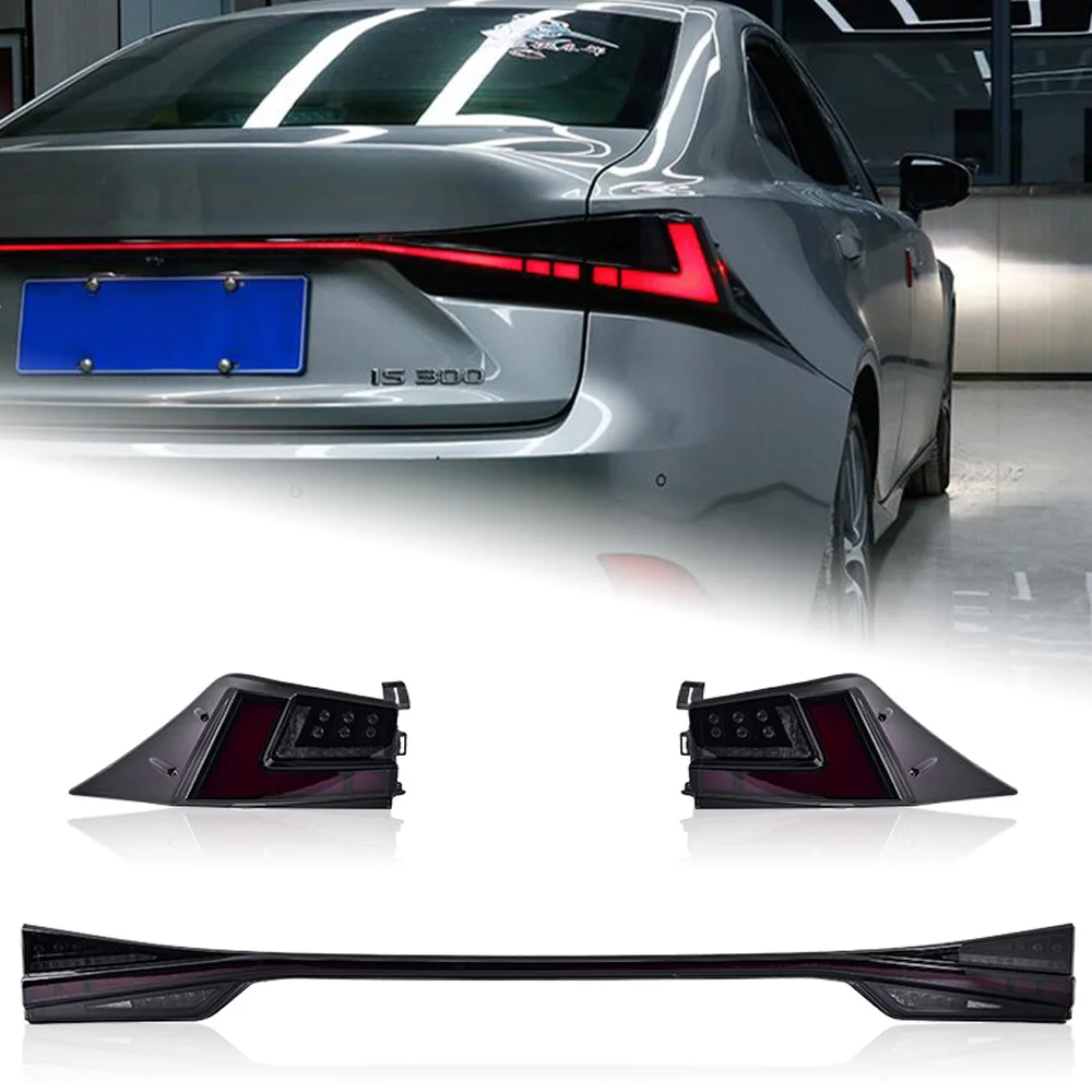 

Автомобильные аксессуары AKD, задний фонарь для Lexus IS250, светодиодный задний фонарь 2013-2021 IS300, задние фонари IS350 DRL, сигнальный тормоз, задний ход, автомобильный