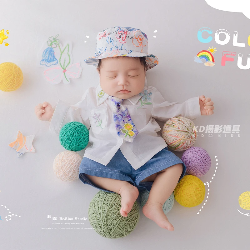 completo-per-fotografia-neonato-camicia-ricamata-floreale-cravatta-pantaloncini-in-denim-cappello-graffiti-vestiti-per-servizio-fotografico-neonato-0-1-mese