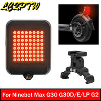 Rechargeable Warning Rear Taillight Night Safe Turn Signals Light For Ninebot Max G30 G30D/E/LP G2 F20 F30 F40 Electric Scooter