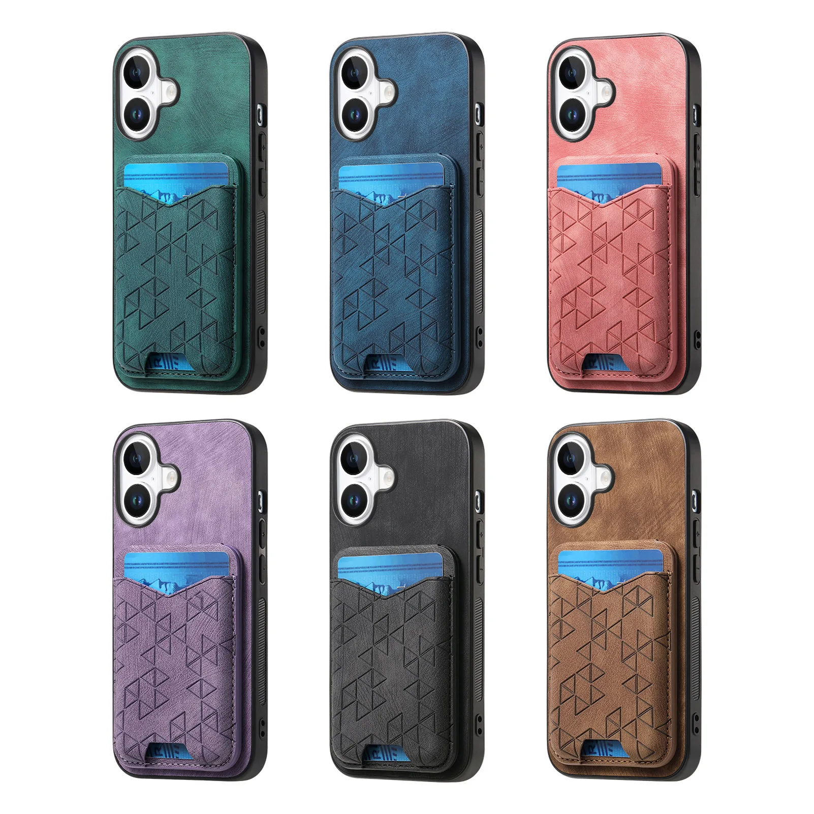 

Foldable Card Bag Embossing Leather Case For Xiaomi 17 Pro Max 15 14 13 Ultra 12 11 10T Retro Leather Anti Drop Phone Cover