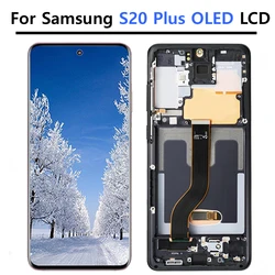 Tested S20+  For Samsung Galaxy S20 Plus Lcd G985 G986B/DS Display Touch Screen Digitizer SM-G985F Replacement