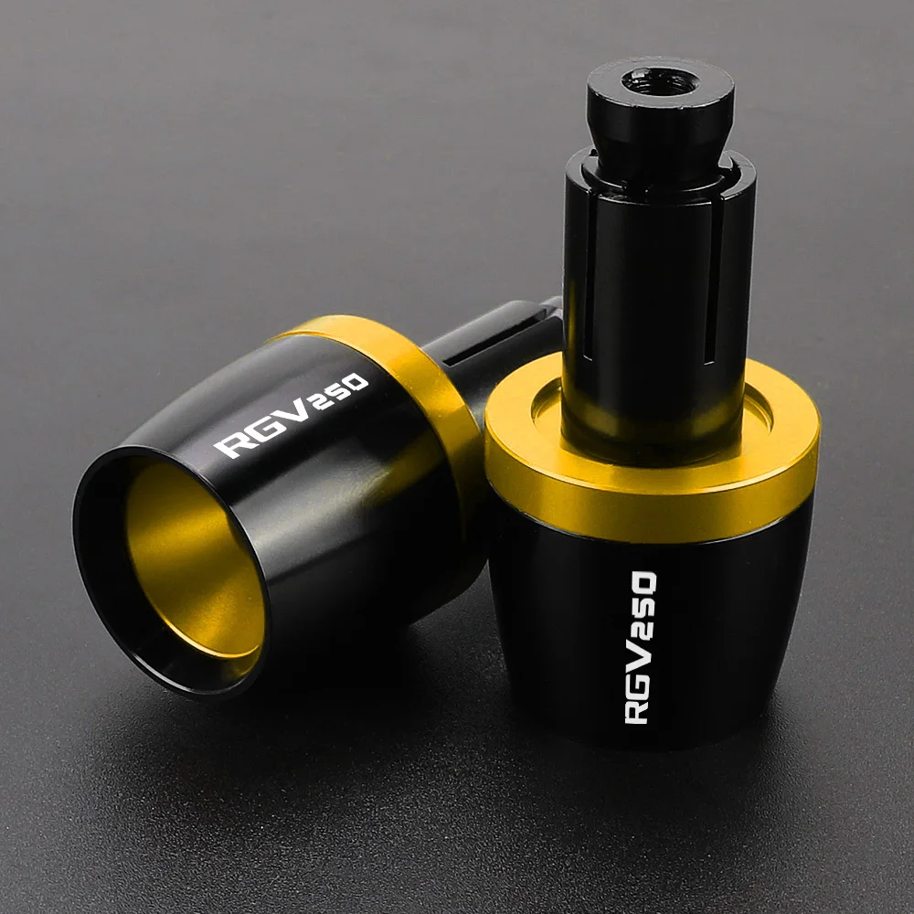 

FOR SUZUKI RGV250 RGV 250 RGV250VJ21A 1988 Motorcycle Handle Bar End Handlebar Grips ends Cap Plug Slider Counterweight cover