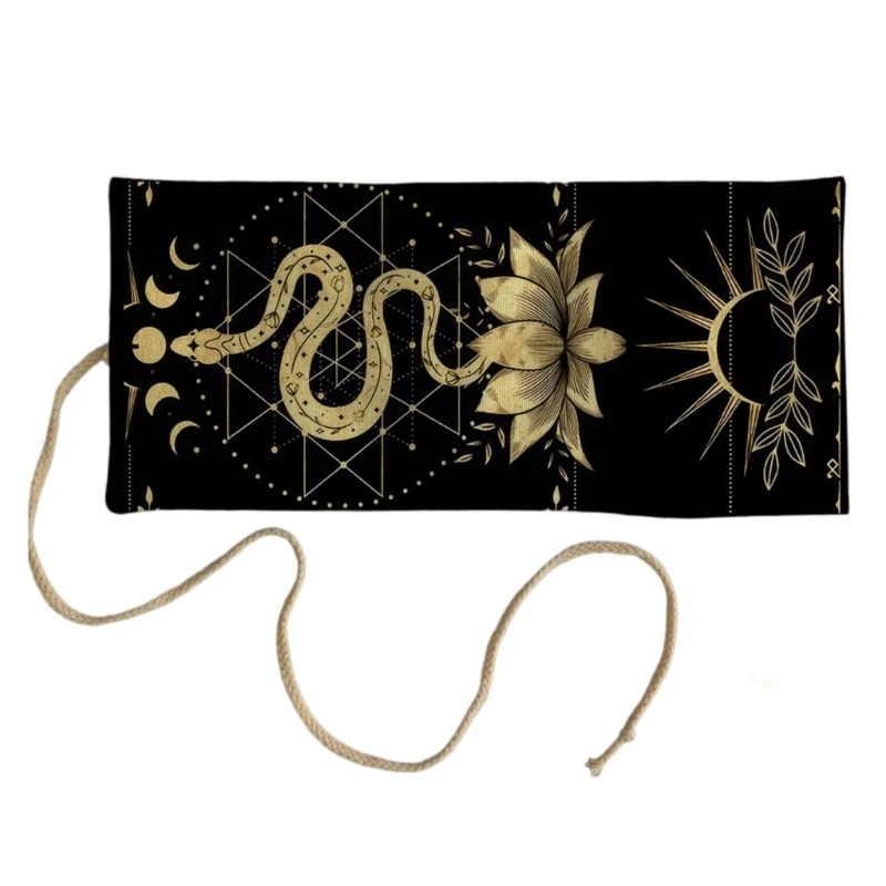 حقيبة إكسسوارات تاروت ممتازة، مادة مقاومة للماء، تخزين بطاقات متعددة الأغراض للمتحمسين #2