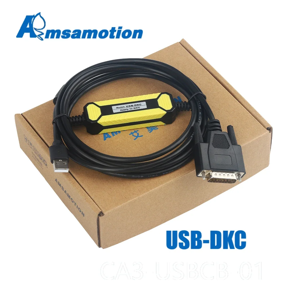 Picture: USB-DKC Suitable for Bosch Rexroth DKC Series Servo Driver Computer Programming Cable Line DB15 Serial Cable