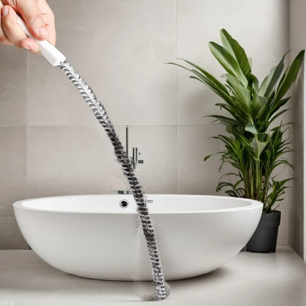 

Drain Clog Remover Plumbing Tool Sewer Plunger For Kitchen Bathroom Hair Catcher Pipe Unclogger Washbasin Cleaner