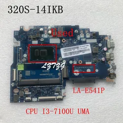 LA-E541P For Lenovo Ideapad 320S-14IKB 520S-14IKB Laptop Motherboard CPU I3 I5-7th/8th UMA  DDR4 FRU 5B20P10898 5B20Q23397