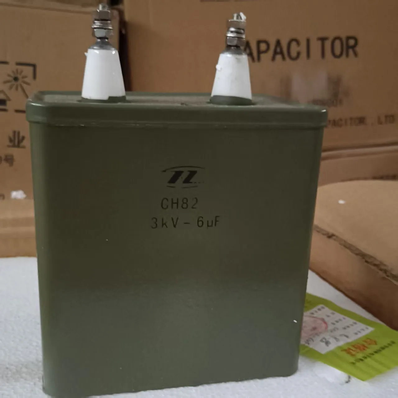 

Пленочный конденсатор 3кв, 6 мкФ, высоковольтный герметичный композитный диэлектрический конденсатор типа hc CH82, 3000 В hczn