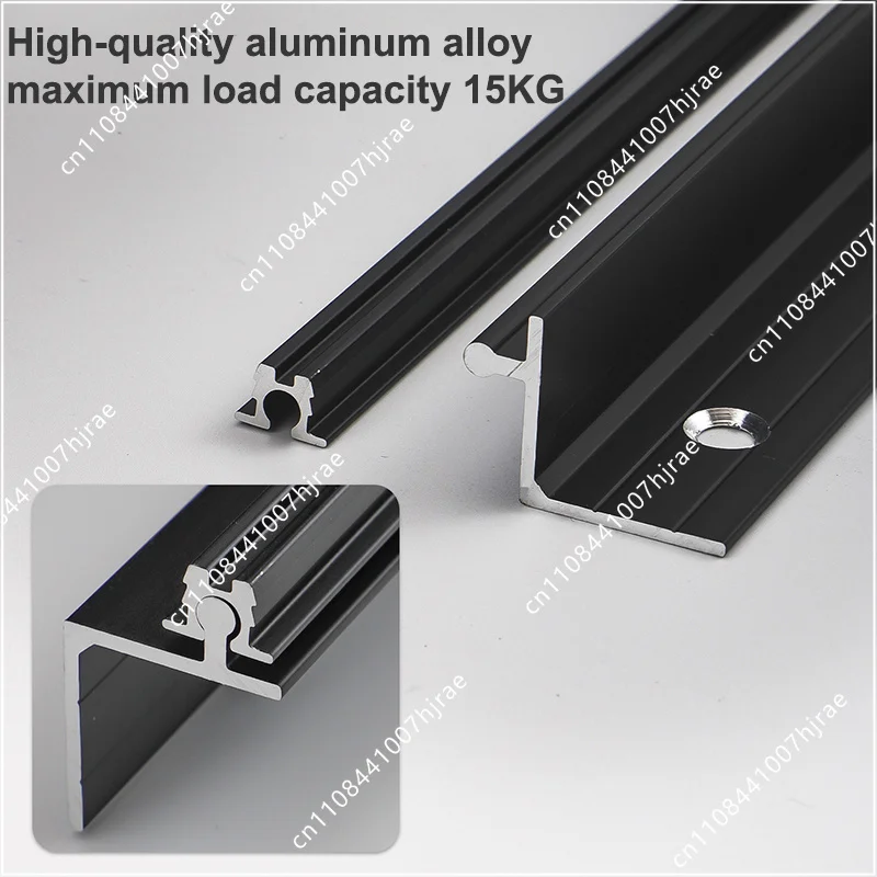 Cabinet Channel Upper Lower Sliding Door Fitting Support Strut Lifting System Accessory Vertical Drop Installation Mechanism