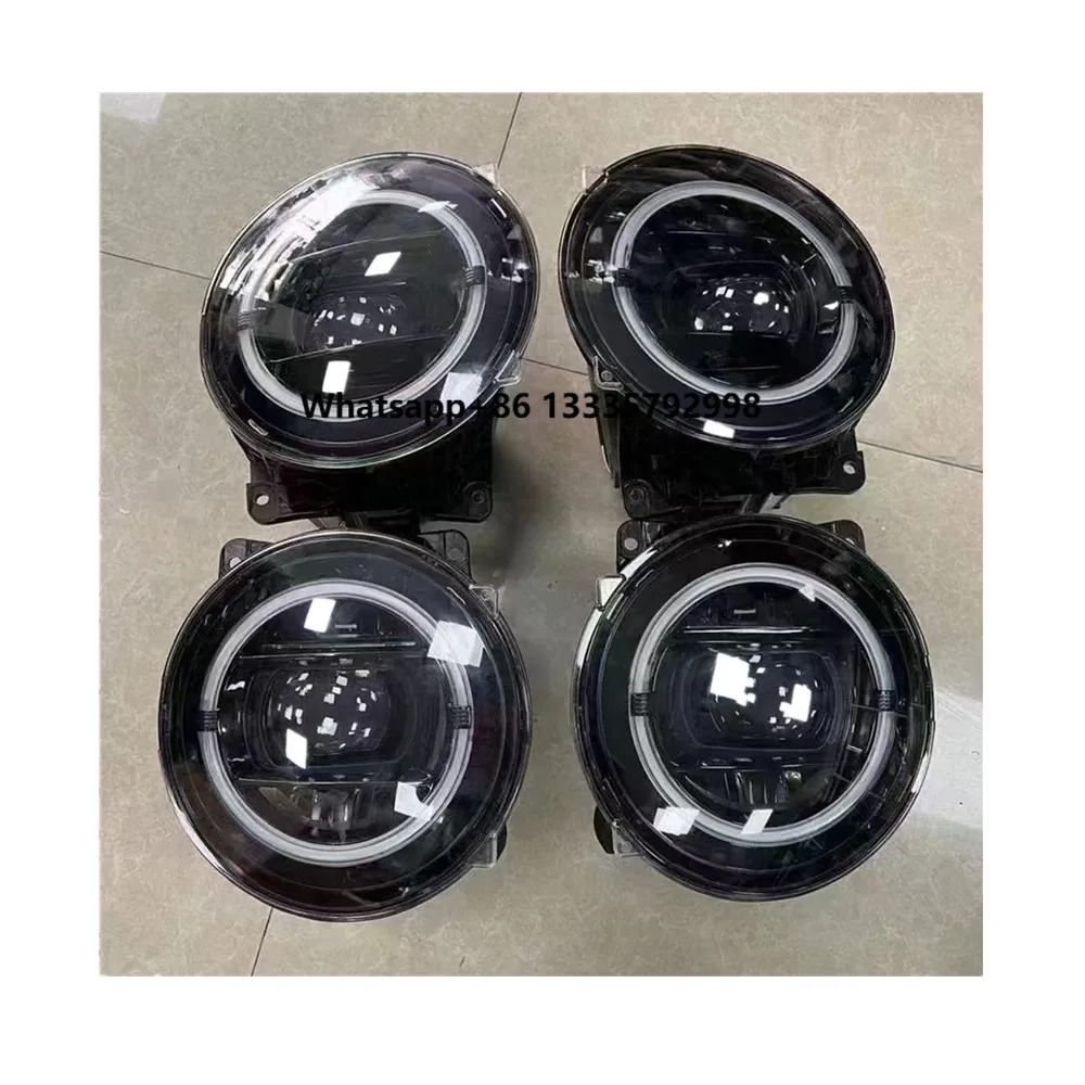 

Factory Wholesale G Wagon Blackened Matrix Head Lights for Mercedes Benz G Class G Wagon W463 W464 W465