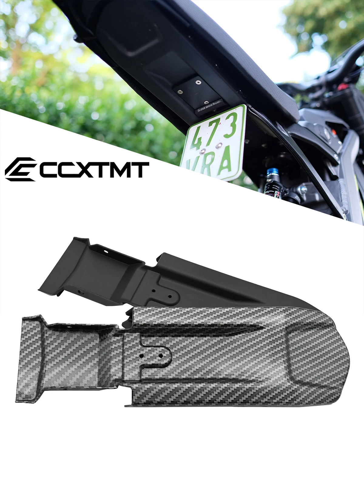 Elektryczny tylny błotnik roweru motocrossowego Części do jazdy Sur-Ron Surron Sur Ron Light Bee X & S Do Segway X260 X160 — zdjęcie 2