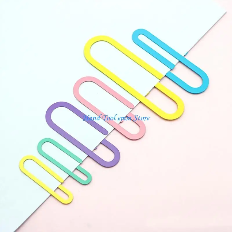 

H37F 8 Pieces Clips Assorted For Office Files Craft Projects