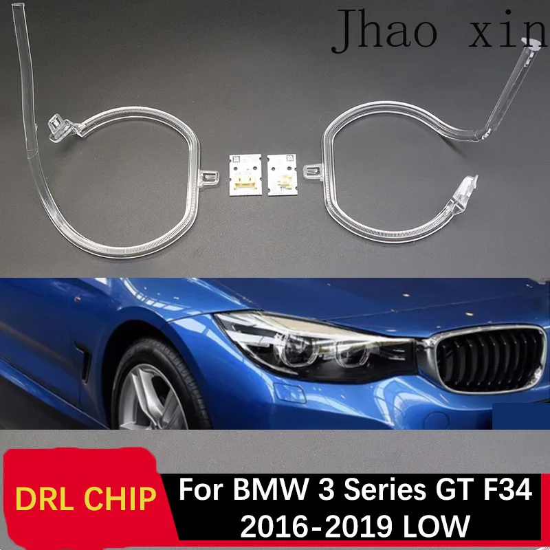 

Suitable for BMW 3 Series GT F34 Car Headlights DRL CHIP Tube Ballast 2016-2019 LOW Angel Eye Circuit Board White Light DRL Lamp