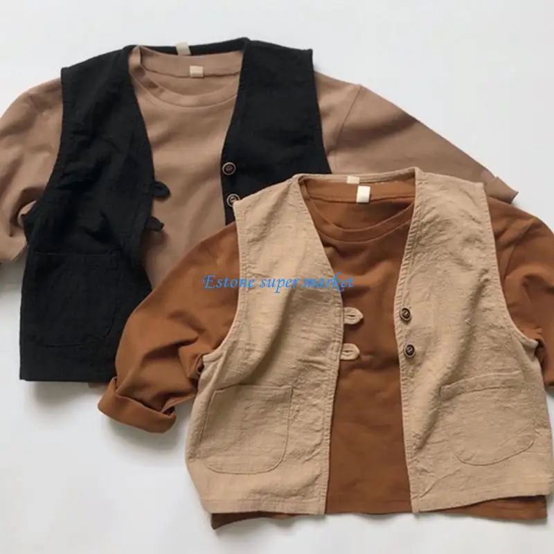 

090B Spring Cotton Long Sleeve T-shirt Baby Boy Girl Tops Kids Tee-shirt Comfortable