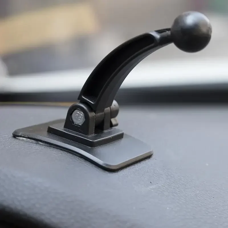 1 pçs rotação de 180 graus suporte de montagem do painel universal suporte do telefone do carro 17mm base cabeça bola para phone16 15