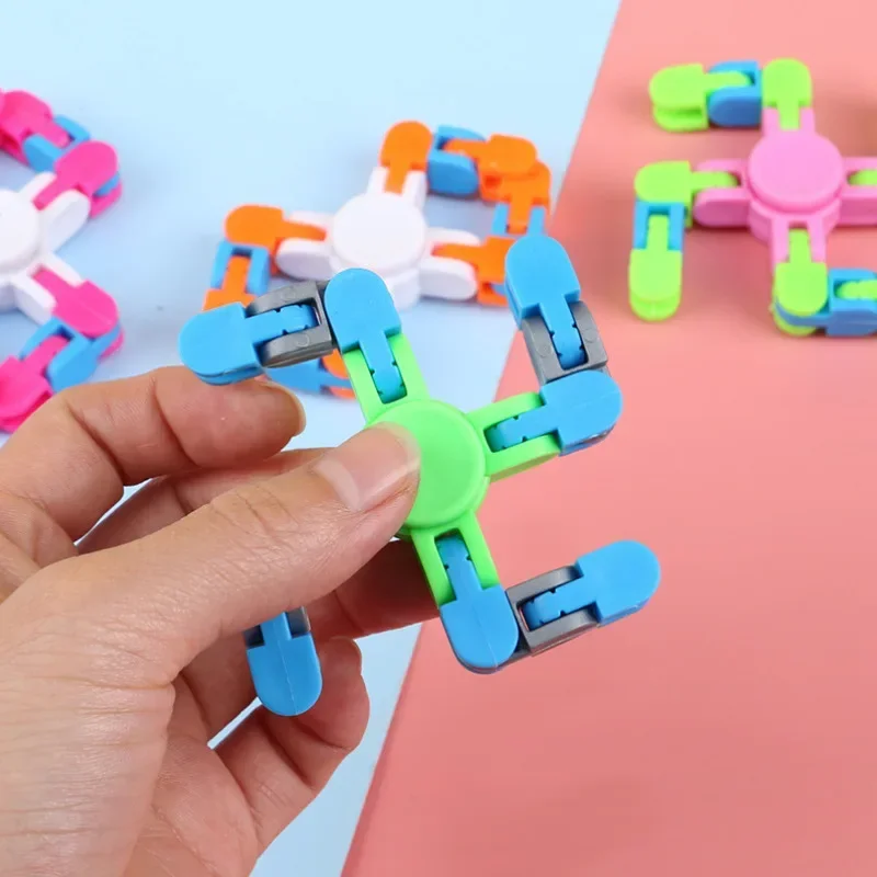 10Pcs Variable Fidget Spinner Gyro Stress Relief Toys for Adult Kids Birthday Party Favors Pinata Fillers School Rewards Gifts