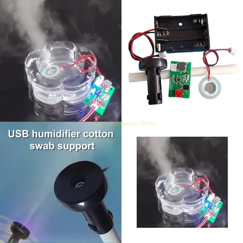 D0AB Atomization Humidifier Module Alloy Texture for Engineers and Hobbyists Seeking Optimal Moisture Level