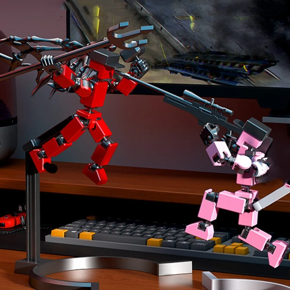 Multi-Jointed Multi Joint Movable Model Movable Robot Model Doll 3D Printed Mannequin Action Figure Novelty Shapeshift Robot