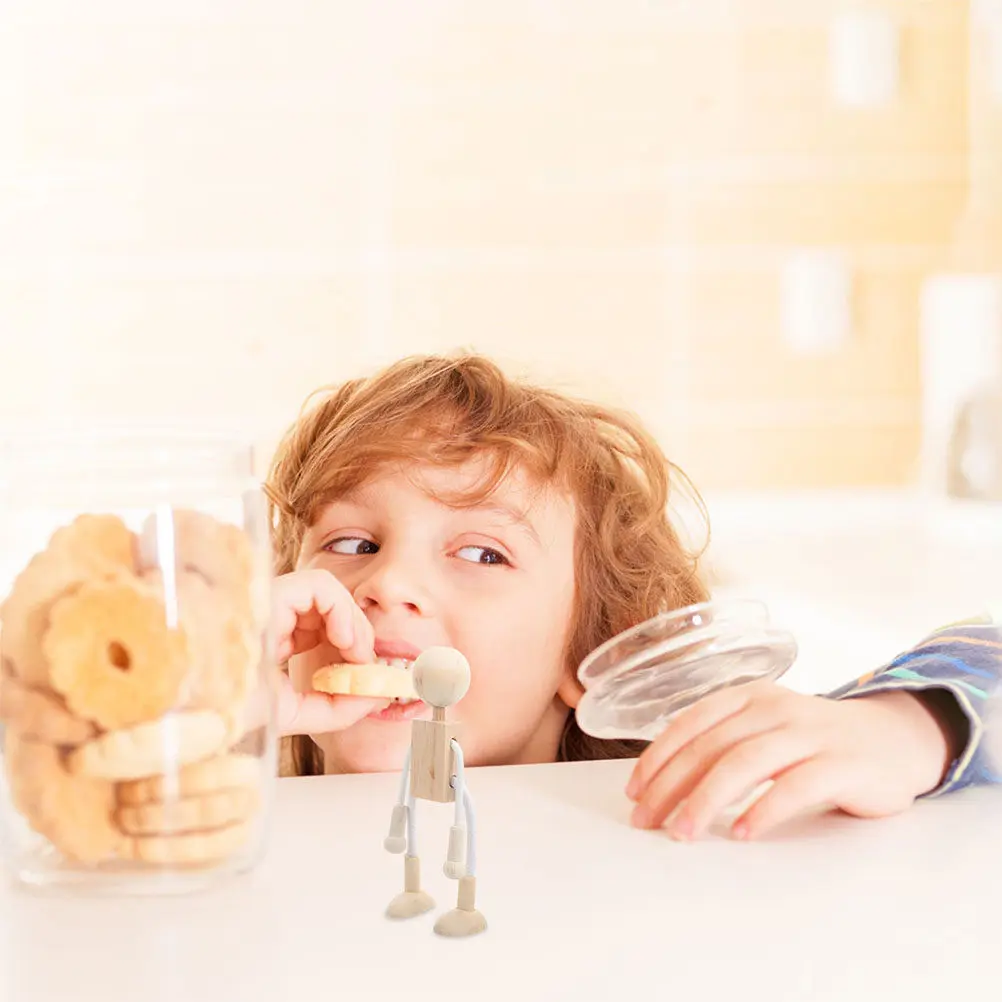 

2 шт. деревянных заготовок в виде мультяшных животных для детей и взрослых, для творчества, декоративных настольных украшений, набор для рукоделия из дерева