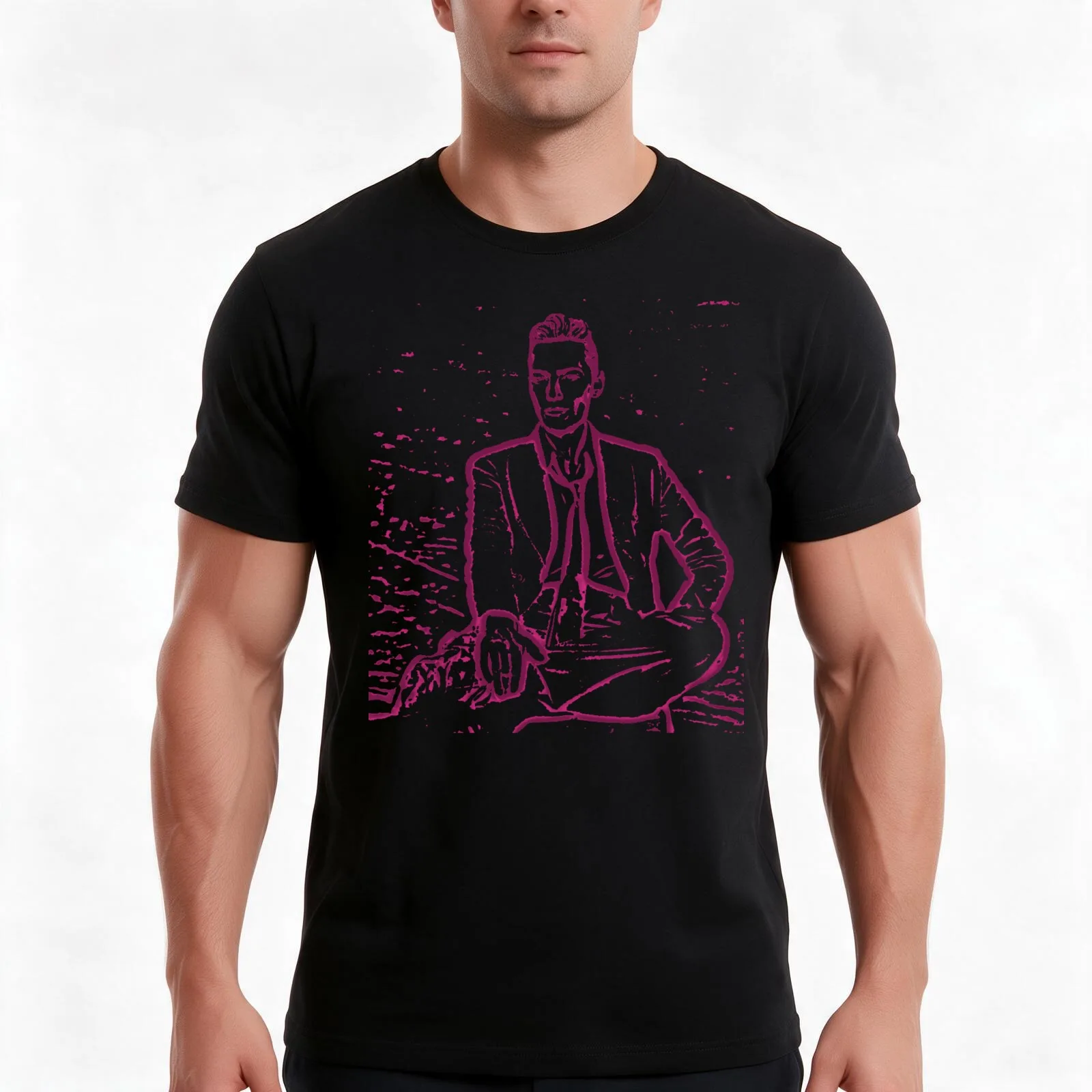 Butch KW T-Shirt Summer Casual Cotton Tee Oversized Streetwear Tops Vintage Graphic Print Loose Fit Short Sleeve