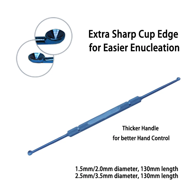 Chalazion Curette Thicker Handle Sharp Edge Delicate Cutting Ophthalmic Instruments Hi Eye