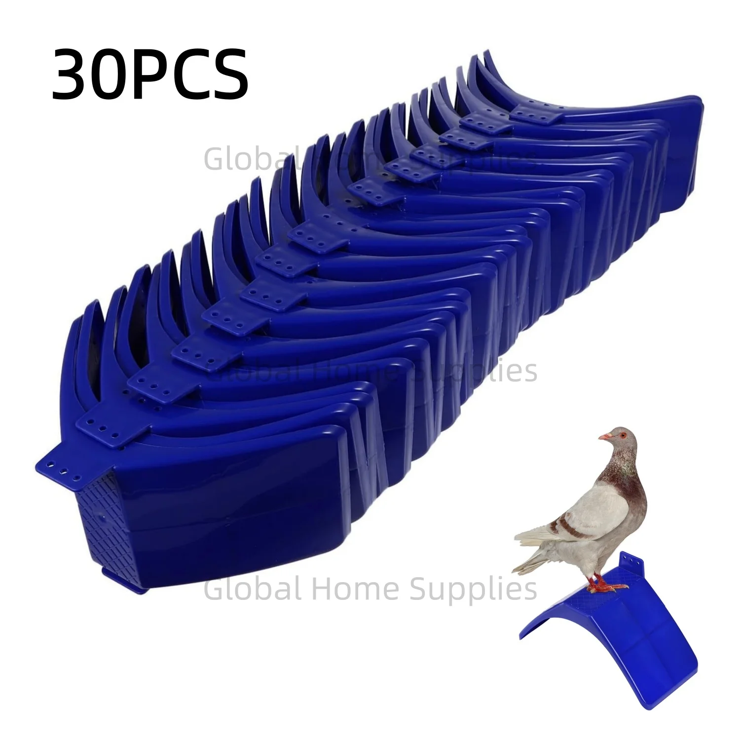 

30 Pcs Dove Rest Stand Plastic Pigeon Perches Bird Roost Holder for Cage Dove Rack for Parrots and Other Birds Pigeon Supplies