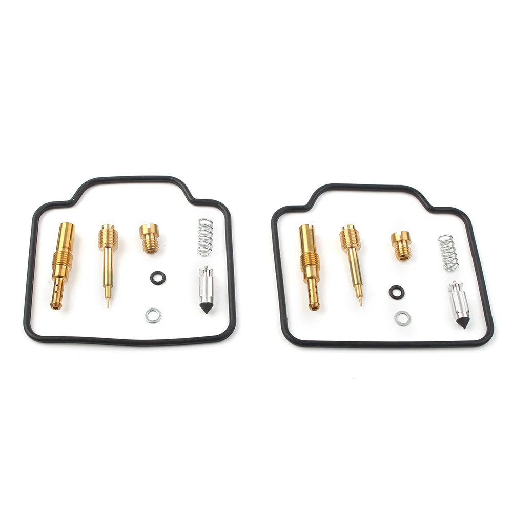 2 Sets Motorcycle Carburetor Repair Rebuild Kit Needle Gasket Set For Honda Rebel CMX450 1996-1997