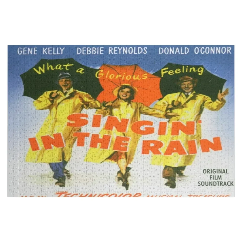 Singin in the rain Jigsaw Puzzle Custom Child Personalized For Kids Puzzle