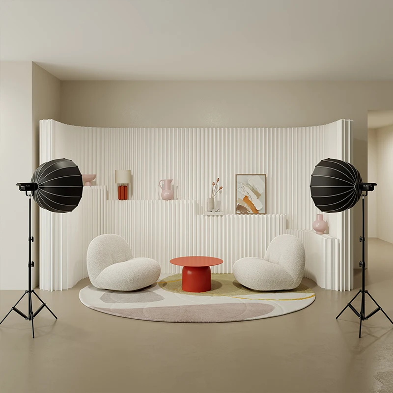 Simple Instant Foldable Kraft Paper Screens & Honeycomb Paper Room Divider Tool-Free Setup For Temporary Home Or Party Space