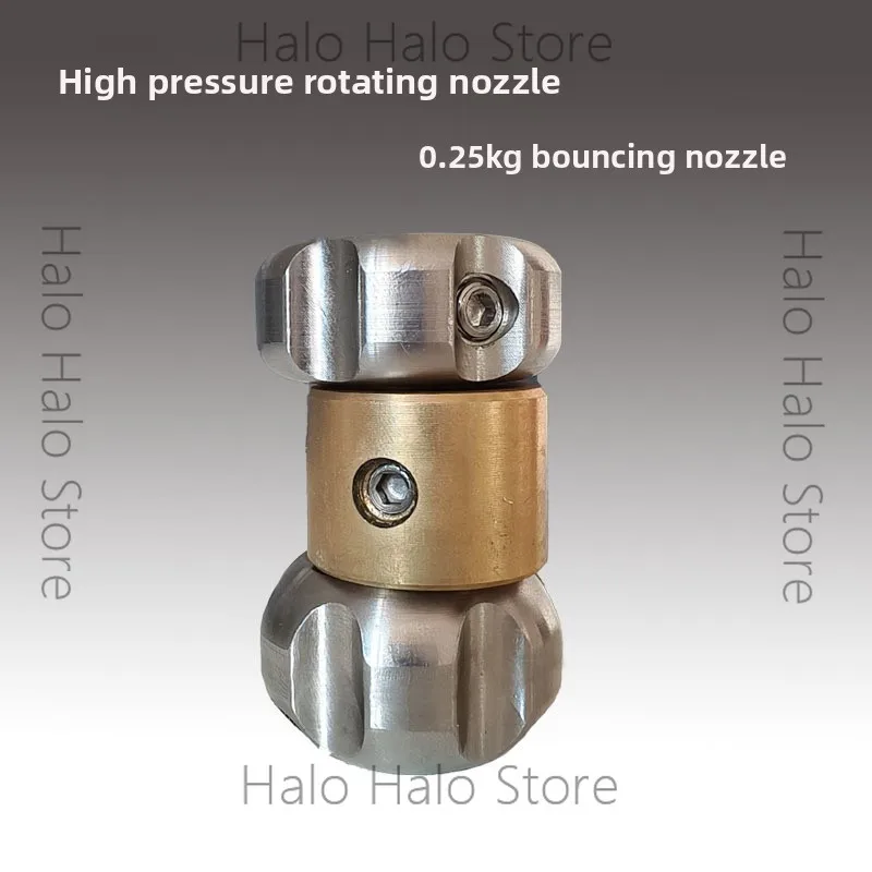 Mini high pressure dredging nozzle, small pipe dredging 3/8 sewer pipe dredging and cleaning