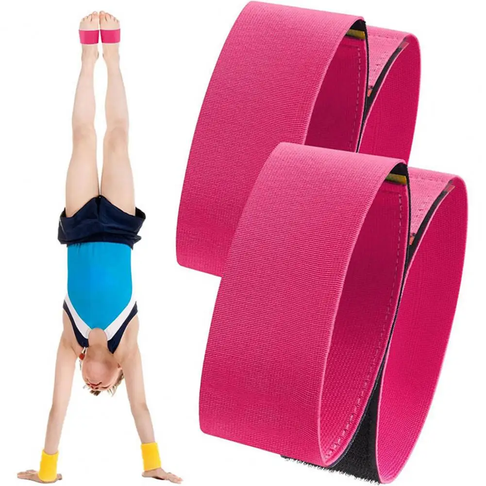 1 Pair Gymnastics Sticky Toe Tumbling Trainer Aid Cheerleading Dance Practice Foot Band Back Handspring Training Ankle Strap