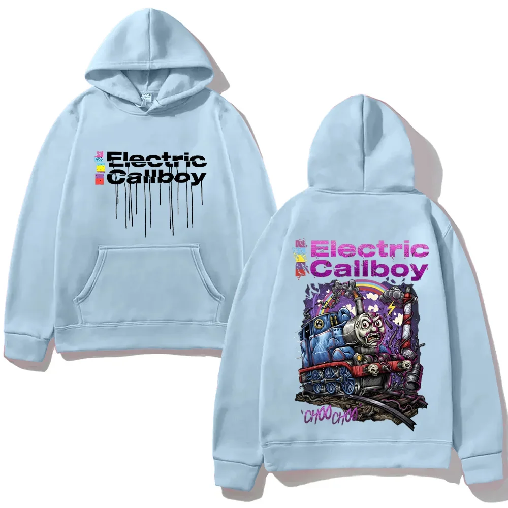 Callboy elétrico moletom com capuz punk 2025 novo álbum moda moletom impressão gráfica grunge roupas sudaderashoody retro de alta qualidade