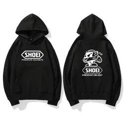 Helmet printed long sleeved Hoodie motorcycle culture autumn and winter Hoodie men high-quality clothing casual long sleeved top