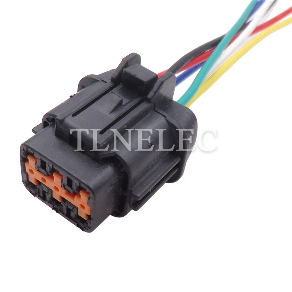6 Pin Way Auto Taillight Sealed Connector Car Wire Harness Sockets For Nissan 6185-5175 6188-5539 6185-1173 PB295-03020