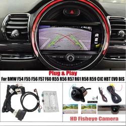 HD Front Rear View Camera For BMW F54 F55 F56 F57 F60 R55 R56 R57 R61 R58 R59 Original Screen Upgrade Parking Reverse Camera