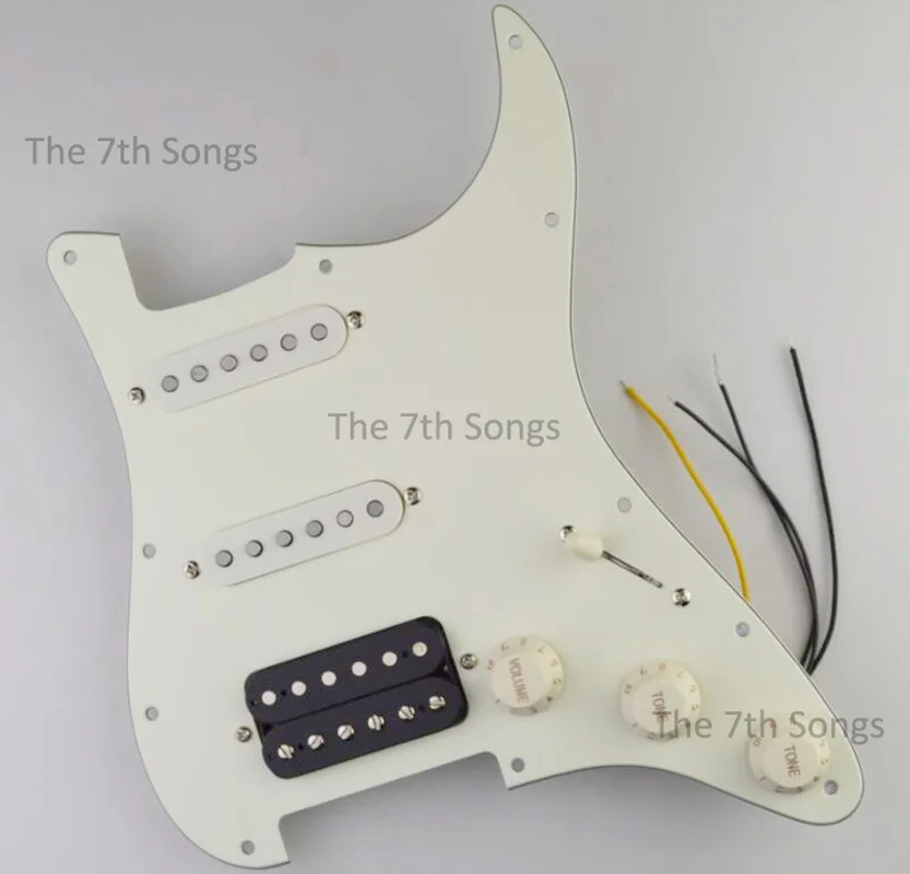 Coil Splitting Vintage HSS V70 N-5.8K M-5.8K SSV B-8.8K Alnico 5 Electric Guitar Prewired Loaded Pickguard A Comprehensive Review