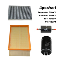 Filter Set For Haval H7L H7 2.0T 2016 2017 2018 / GWM WEY VV7 P8 2019-2021 GW4C20A Engine Cabin Air Oil Fuel Filter Accessories